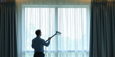 Commercial curtain steam cleaning service penshurst-nsw hotels offices