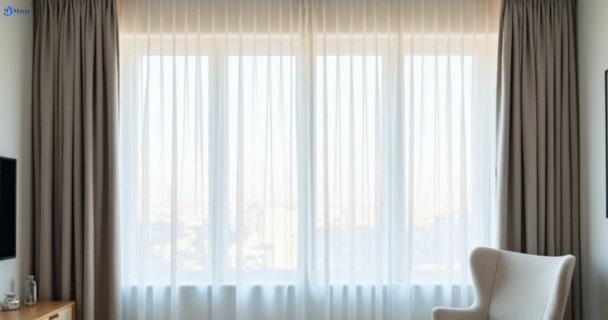 Freshly steam cleaned curtains in penshurst-nsw QLD
